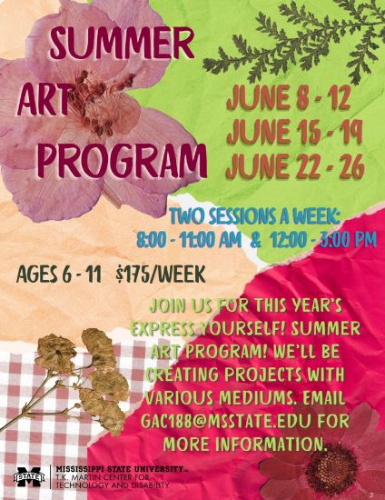 Picture of Express Yourself! Art Camp June 15-19, 2026 - Morning Session 8-11 AM