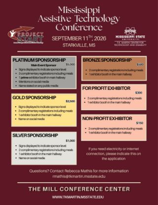 Picture of Mississippi Assistive Technology Conference Sponsorship